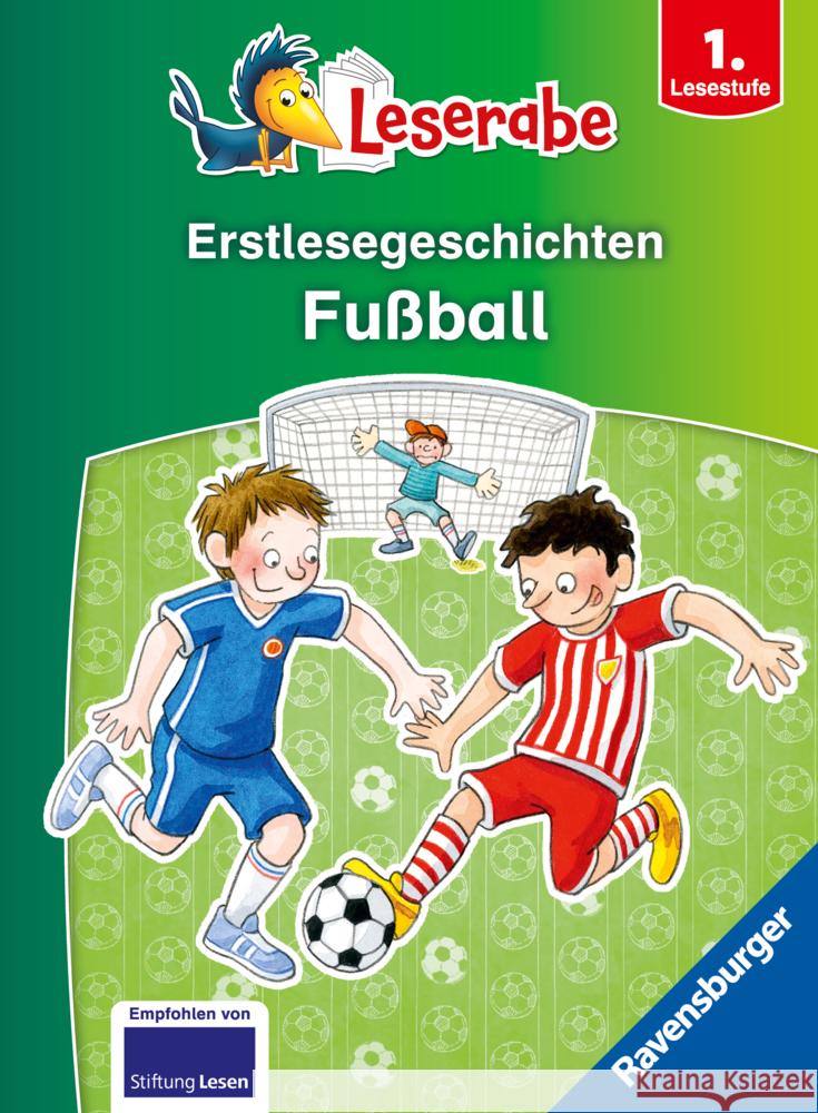 Erstlesegeschichten: Fußball - Leserabe ab 1. Klasse - Erstlesebuch für Kinder ab 6 Jahren Ondracek, Claudia 9783473463541 Ravensburger Verlag - książka