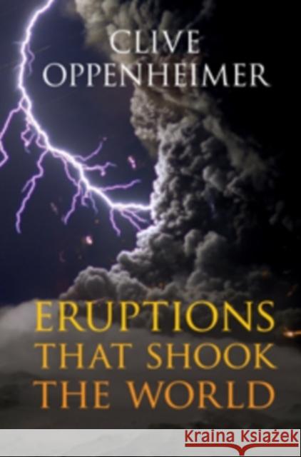 Eruptions That Shook the World Oppenheimer, Clive 9780521641128  - książka