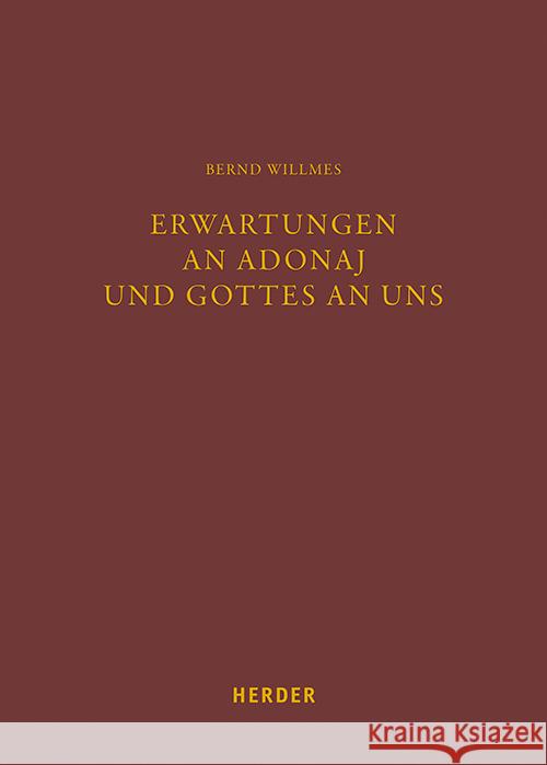 Erwartungen an Adonaj Und Gottes an Uns: Gottesbilder Und Gottliche Weisungen Im Alten Testament Willmes, Bernd 9783451390265 Verlag Herder - książka