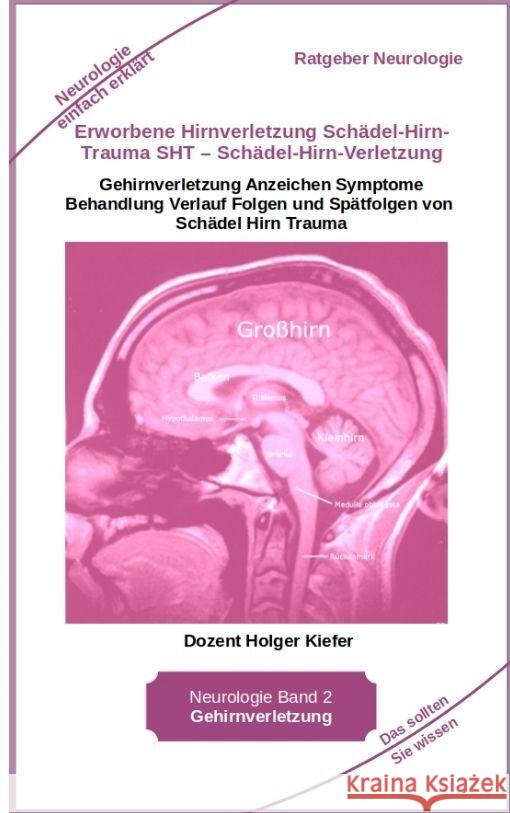 Erworbene Hirnverletzung Schädel-Hirn-Trauma SHT - Schädel-Hirn-Verletzung - Rehabilitation - für Patienten, Angehörige, medizinisches Personal Kiefer, Holger 9783347968899 Heil-Weg-Verlag - książka