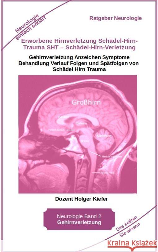 Erworbene Hirnverletzung Schädel-Hirn-Trauma SHT - Schädel-Hirn-Verletzung - Rehabilitation - für Patienten, Angehörige, medizinisches Personal Kiefer, Holger 9783347968929 Heil-Weg-Verlag - książka