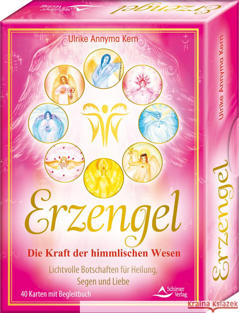 Erzengel, Engelkarten Kern, Ulrike Annyma 9783843491464 Schirner - książka