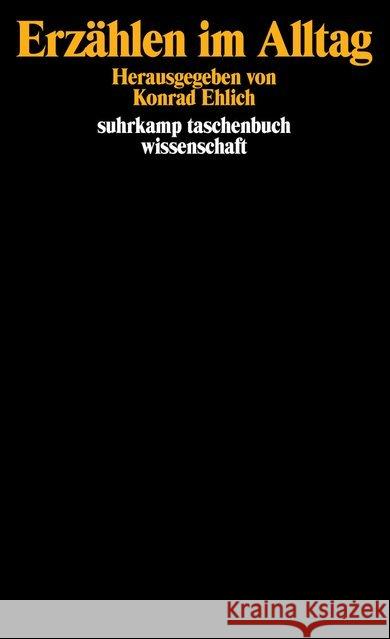Erzählen im Alltag  9783518279236 Suhrkamp - książka