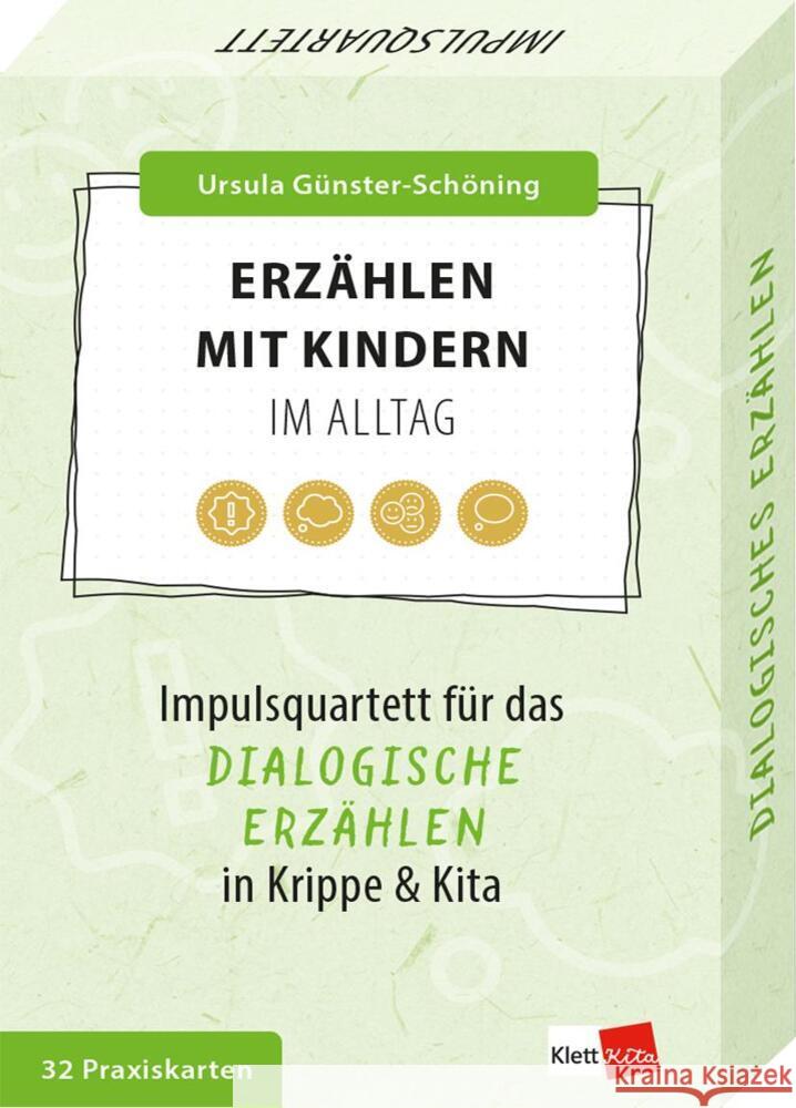 Erzählen mit Kindern im Alltag Günster-Schöning, Ursula 9783960463450 Klett Kita - książka