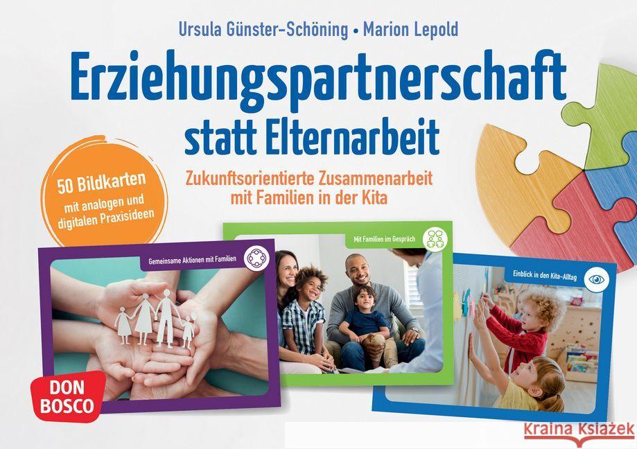 Erziehungspartnerschaft statt Elternarbeit, m. 1 Beilage Günster-Schöning, Ursula, Lepold, Marion 4260694921975 Don Bosco Medien - książka