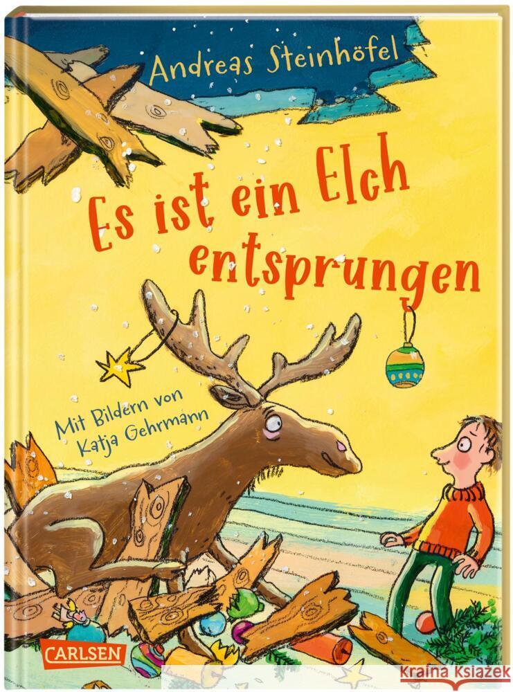 Es ist ein Elch entsprungen Steinhöfel, Andreas 9783551558046 Carlsen - książka