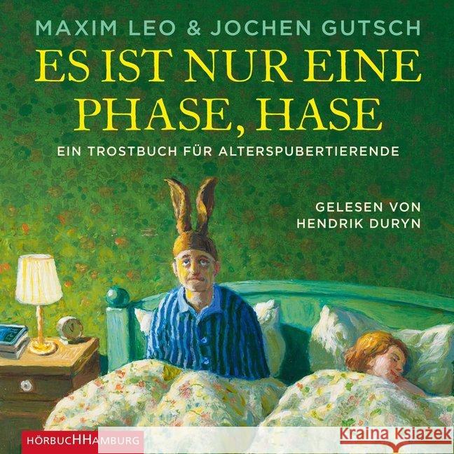 Es ist nur eine Phase, Hase, 3 Audio-CDs : Ein Trostbuch für Alterspubertiere: 4 CDs, Lesung. CD Standard Audio Format. Ungekürzte Ausgabe Leo, Maxim; Gutsch, Jochen 9783957131287 Hörbuch Hamburg - książka