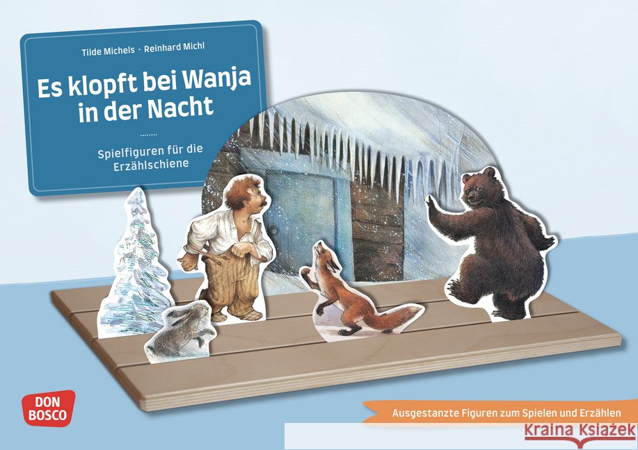 Es klopft bei Wanja in der Nacht. Erzählschienen-Figurenset Michels, Tilde 4260694923573 Don Bosco Medien - książka