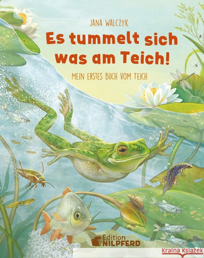 Es tummelt sich was am Teich Walczyk, Jana 9783707453027 G & G Verlagsgesellschaft - książka