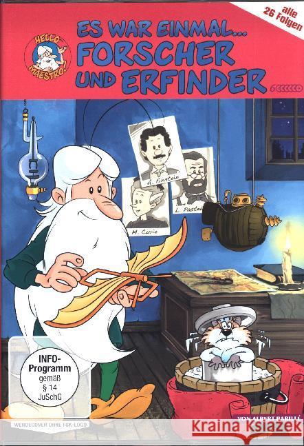 Es war einmal Forscher und Erfinder, 6 DVD  4052912770751 Studio Hamburg Enterprises - książka