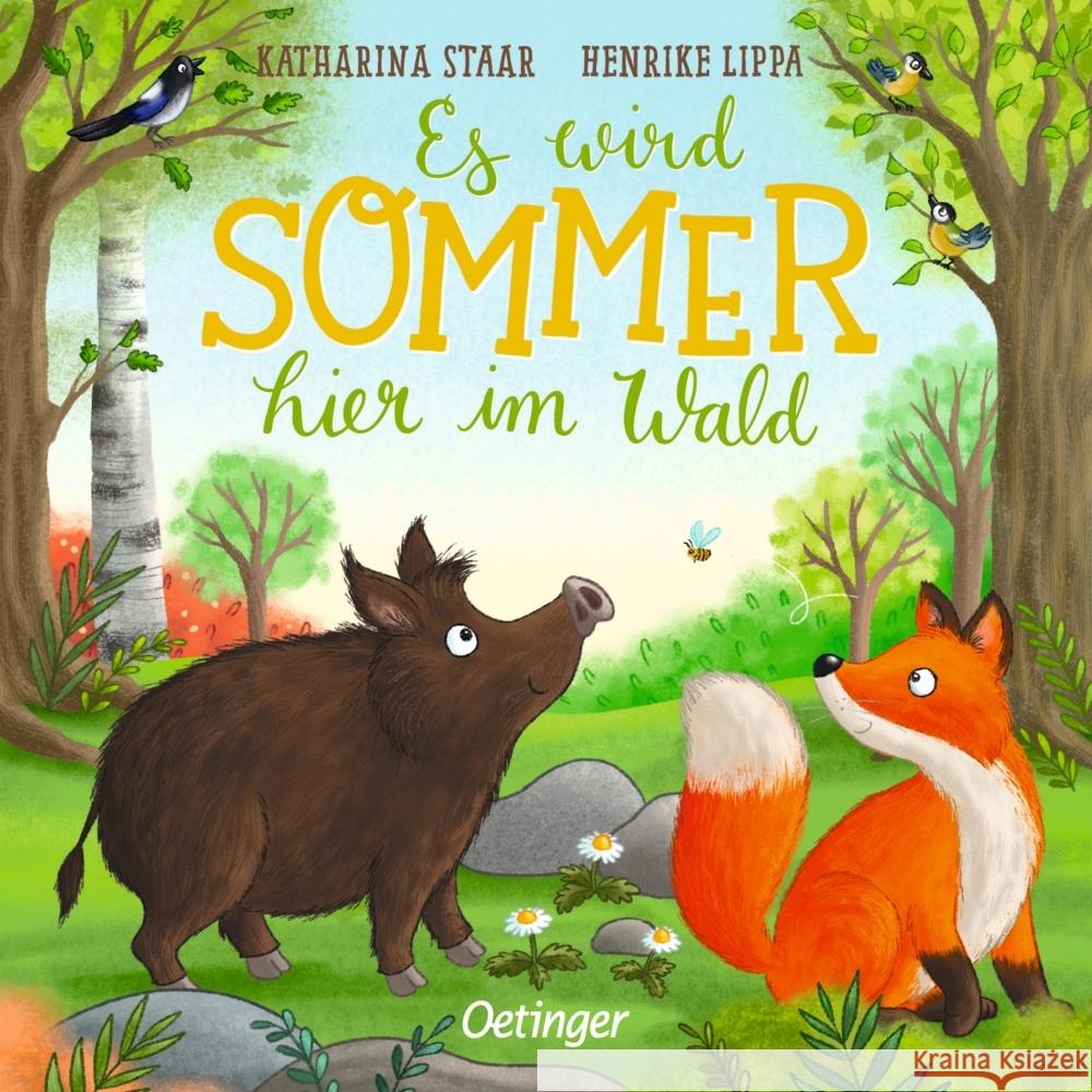 Es wird Sommer hier im Wald Lippa, Henrike 9783751203821 Oetinger - książka