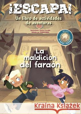 Escapa! La Maldicion del Faraon Tecnoscienza                             Clarissa Corradin 9788491458630 Obelisco - książka