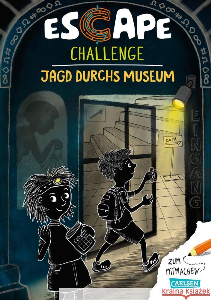 Escape Challenge: Jagd durchs Museum Tielmann, Christian 9783551189875 Carlsen - książka