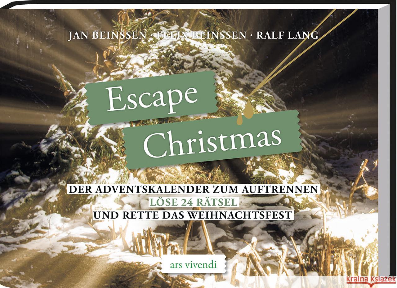 Escape Christmas Beinßen, Jan, Beinßen, Felix, Lang, Ralf 9783747203248 ars vivendi - książka
