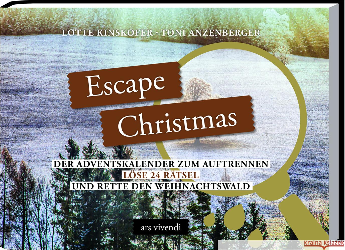 Escape Christmas Kinskofer, Lotte, Anzenberger, Toni 9783747206959 ars vivendi - książka