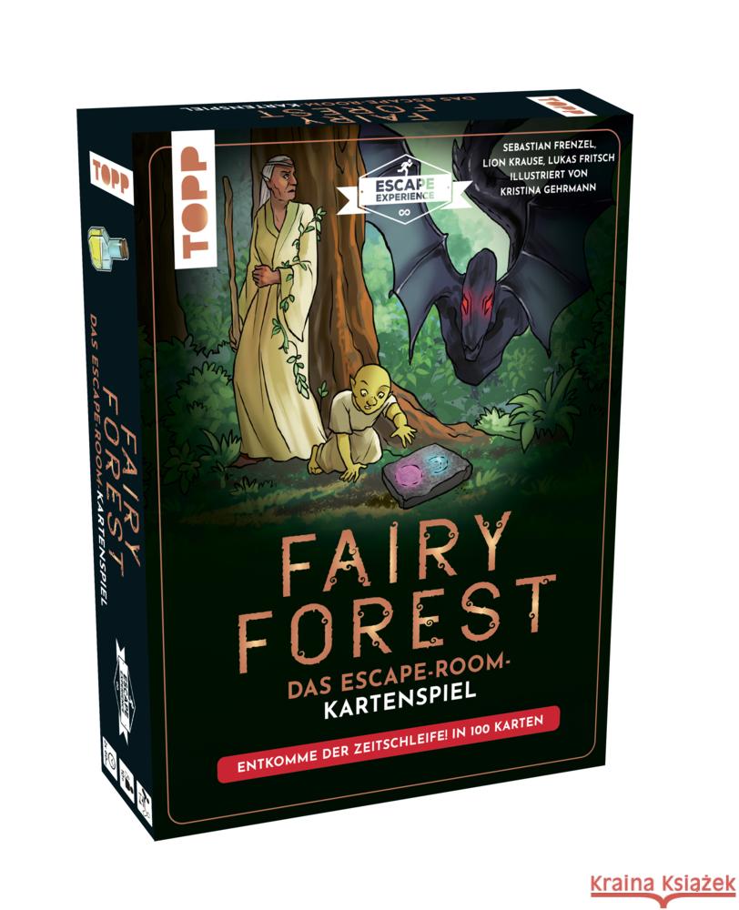 Escape Experience - Fairy Forest. Rätseln, kombinieren und entscheiden, um der Zeitschleife zu entkommen Frenzel, Sebastian, Krause, Lion, Fritsch, Lukas 4007742182847 Frech - książka