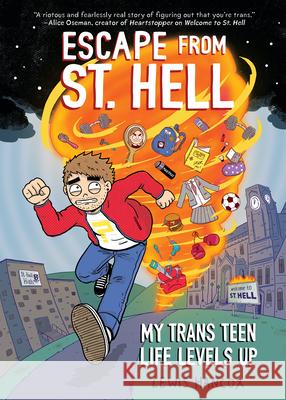 Escape from St. Hell: A Graphic Novel Lewis Hancox 9781338824476 Graphix - książka