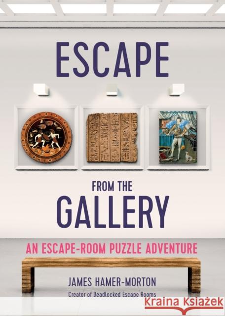 Escape from the Gallery: An Entertaining Art-Based Escape Room Puzzle Experience JAMES HAMER MORTON 9781787396012 CARLTON/WELBECK PUBLISHING - książka