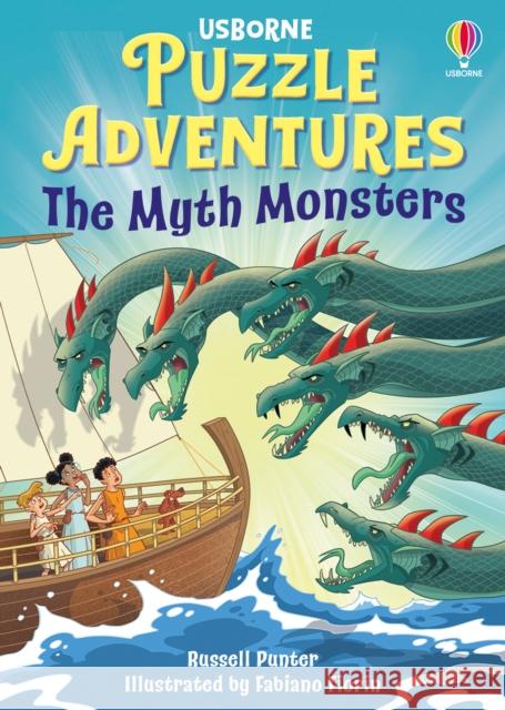 Escape from the Greek Myth Monsters Russell Punter 9781836040293 Usborne Publishing Ltd - książka