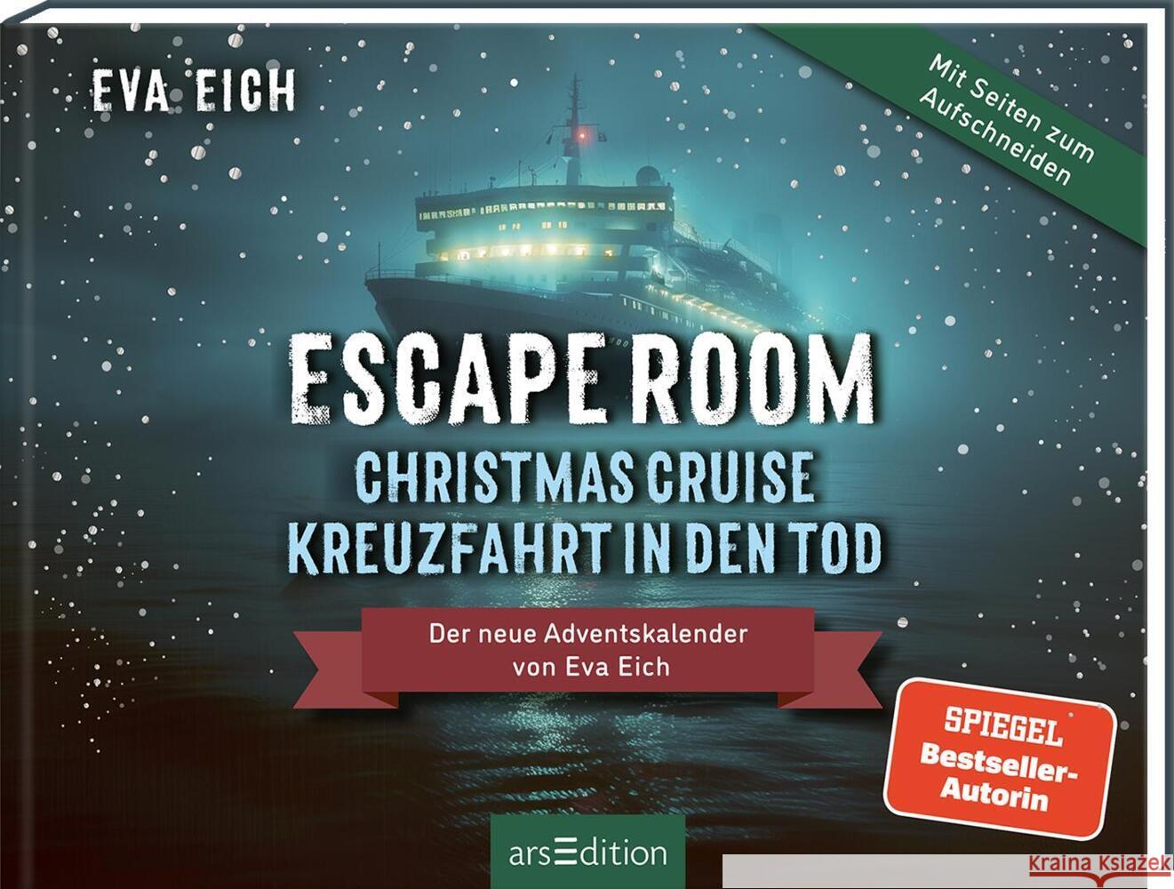 Escape Room - Christmas Cruise - Kreuzfahrt in den Tod Eich, Eva 9783845861982 ars edition - książka