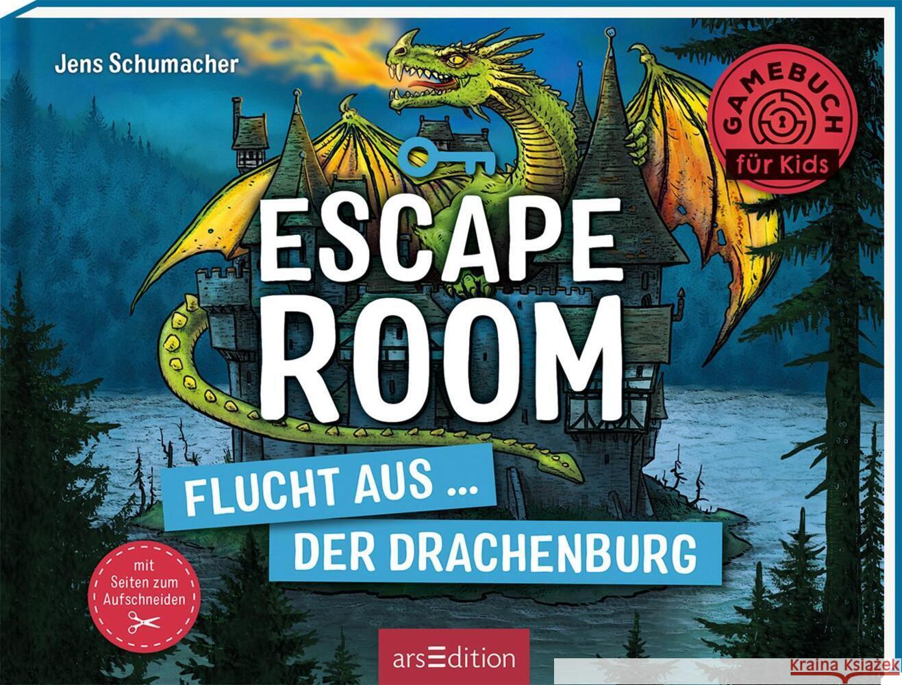 Escape Room - Flucht aus der Drachenburg Schumacher, Jens 9783845846484 ars edition - książka