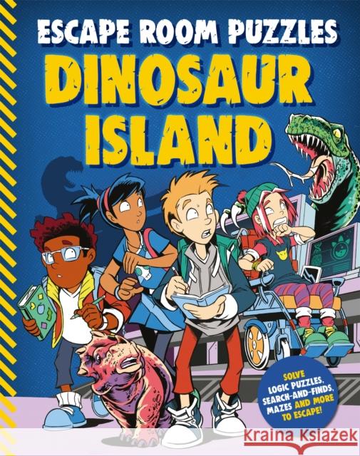 Escape Room Puzzles: Dinosaur Island Kingfisher 9780753446171 Pan Macmillan - książka