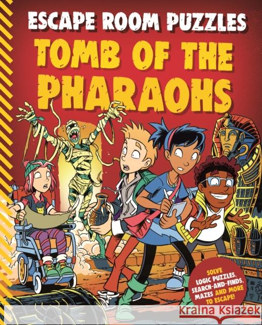 Escape Room Puzzles: Tomb of the Pharaohs Kingfisher 9780753447871 Pan Macmillan - książka