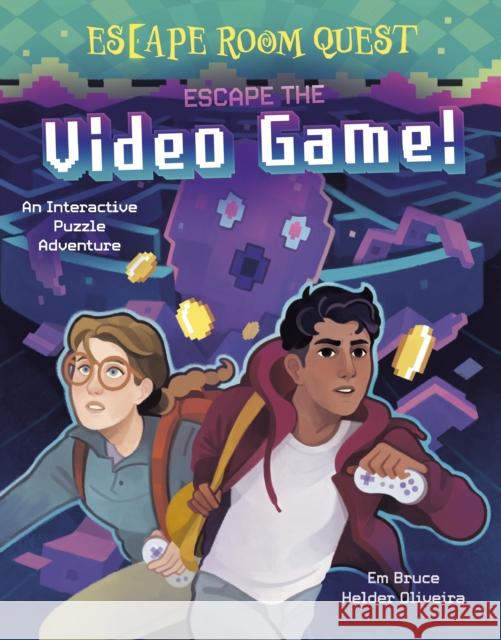 Escape Room Quest: Escape the Video Game!: An Interactive Puzzle Adventure Em Bruce 9781398839601 Arcturus Publishing Ltd - książka
