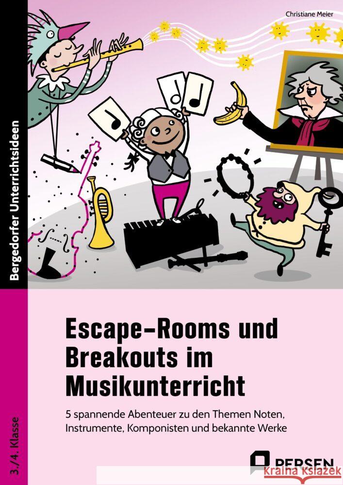 Escape-Rooms und Breakouts im Musikunterricht Meier, Christiane 9783403210764 Persen Verlag in der AAP Lehrerwelt - książka