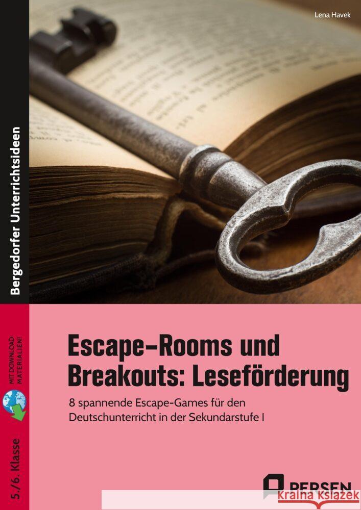 Escape-Rooms und Breakouts: Leseförderung Havek, Lena 9783403207757 Persen Verlag in der AAP Lehrerwelt - książka