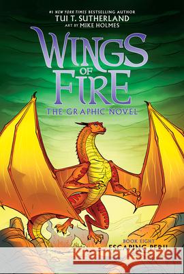 Escaping Peril: A Graphic Novel (Wings of Fire Graphic Novel #8) Tui T. Sutherland 9781546110057 Graphix - książka