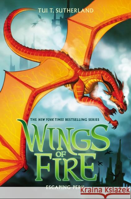 Escaping Peril (Wings of Fire #8) Tui Sutherland 9780545685443 Scholastic Press - książka