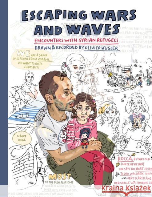 Escaping Wars and Waves: Encounters with Syrian Refugees Olivier Kugler 9781912408122 Myriad Editions - książka