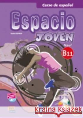 Espacio Joven B1.1 Libro del Alumno + CD-ROM + Eleteca Access   9788498483840  - książka