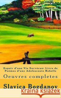 Espoir d'une Vie Survécue: Livre de Poèmes d'une Adolescente Rebelle tome 3 Bogdanov, Slavica 9781480252110 Createspace - książka