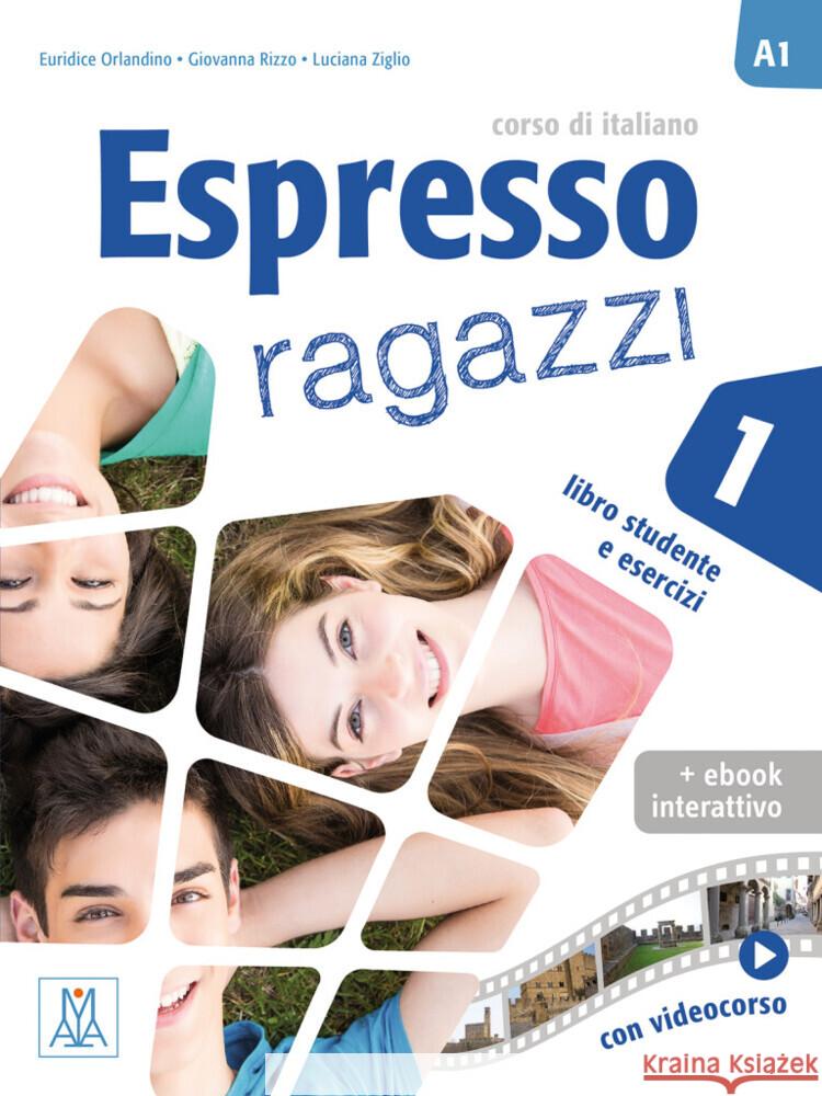 Espresso ragazzi 1 - einsprachige Ausgabe Orlandino, Euridice, Ziglio, Luciana, Rizzo, Giovanna 9783195454667 Hueber - książka