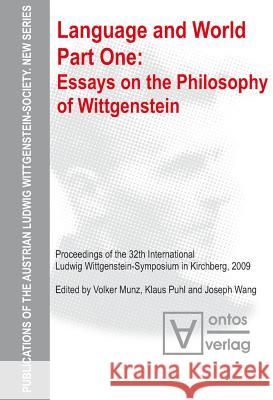 Essays on the Philosophy of Wittgenstein  9783110330199 De Gruyter - książka
