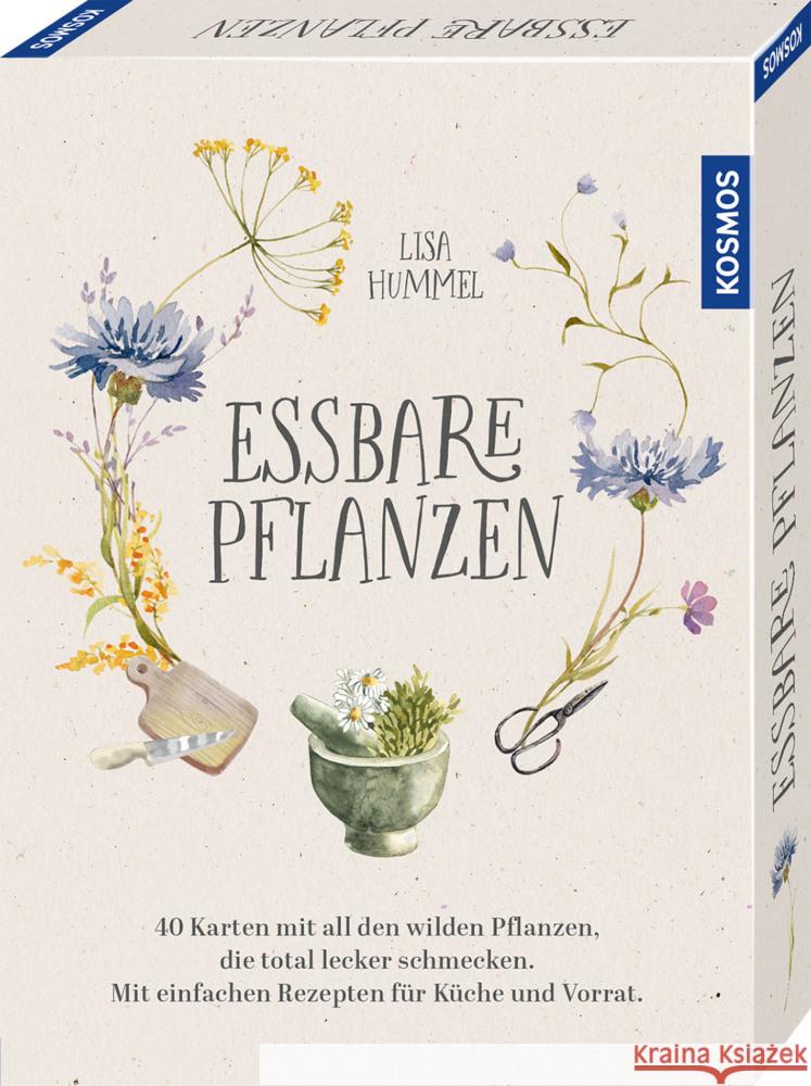 Essbare Pflanzen Hummel, Lisa 9783440183298 Kosmos (Franckh-Kosmos) - książka