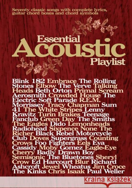 Essential Acoustic Playlist   9780571525720  - książka