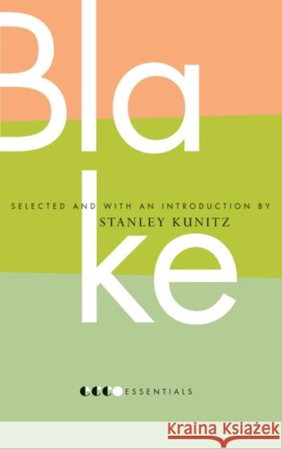 Essential Blake William Blake Stanley Kunitz 9780060887933 Ecco - książka