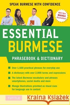 Essential Burmese Phrasebook & Dictionary: Speak Burmese with Confidence A. Zun Mo 9780804846837 Tuttle Publishing - książka