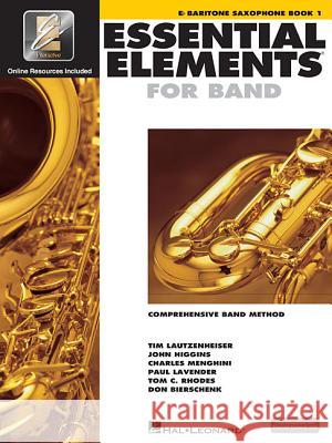 Essential Elements for Band - Eb Baritone Saxophone Book 1 with Eei  Hal Leonard Corp 9780634003196 Hal Leonard Publishing Corporation - książka