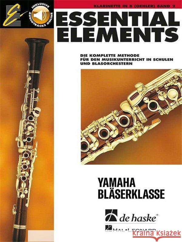 Essential Elements, für Klarinette in B (Oehler). Bd.2 Lavender, Paul 9789043162920 Hal Leonard - książka