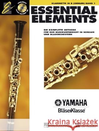 Essential Elements, für Klarinette in B (Oehler), m. Audio-CD. Bd.1  9789043167000 Hal Leonard - książka