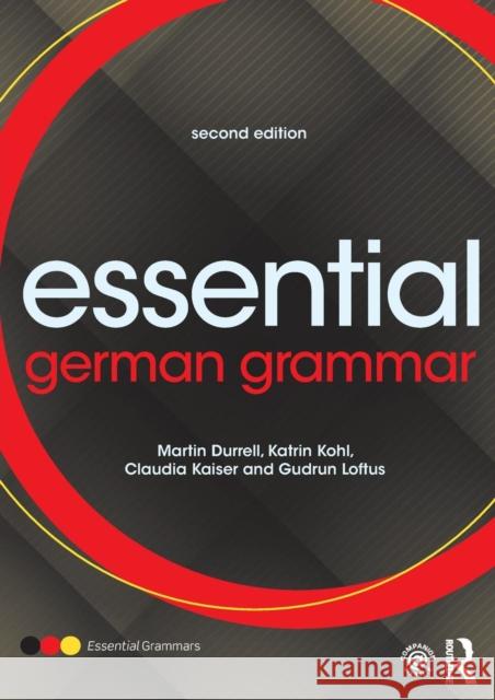Essential German Grammar Martin Durrell & Katrin Kohl 9781138785816 Taylor & Francis Ltd - książka