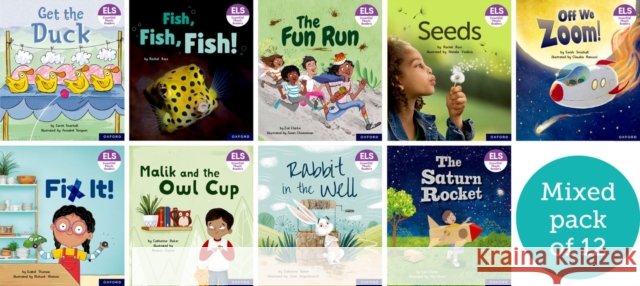 Essential Letters and Sounds: Essential Phonic Readers: Oxford Reading Levels 1+-3: Mixed Pack of 12  9781382038980 Oxford University Press - książka