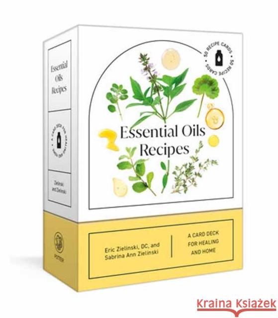 Essential Oils Recipes Sabrina Ann Zielinski 9780593578407 Random House USA Inc - książka