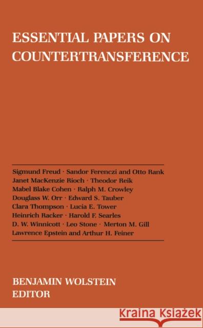 Essential Papers on Countertransference  9780814792209 NEW YORK UNIVERSITY PRESS - książka