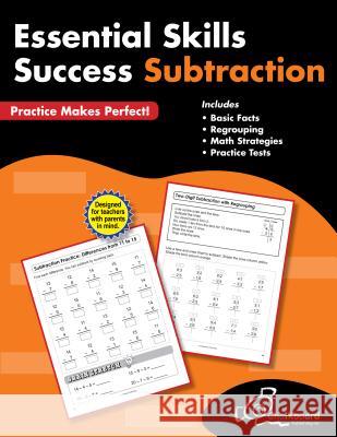 Essential Skills Success Subtraction Turnbull, Demetra 9781634459990 Creative Teaching Press - książka