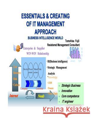 Essentials & Creating of IT Management Approach: 7 steps and the 4 corner viewpoint of the practice which leads IT management to the success Fujii, Tomohisa 9781505391077 Createspace - książka